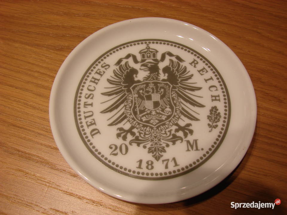 Deutsches Reich porcelanowy talerzyk
