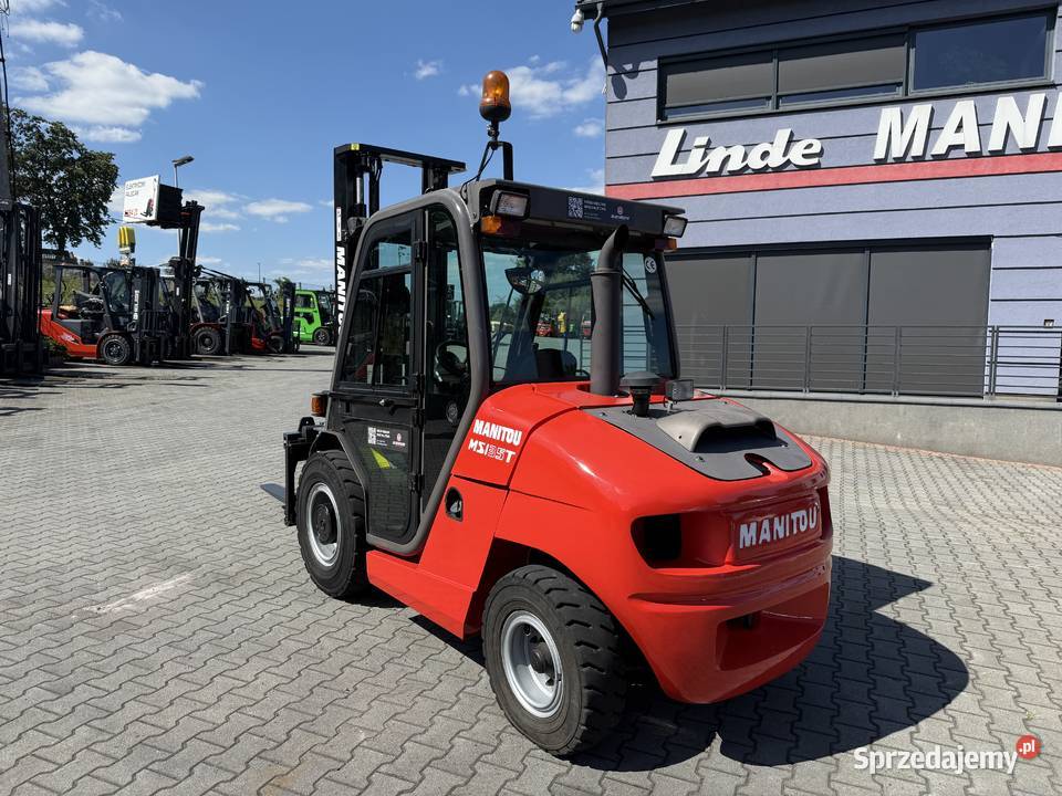 Wózek widłowy Manitou MSI 35 T Duplex pozycjoner Motoryzacja małopolskie Mogilany