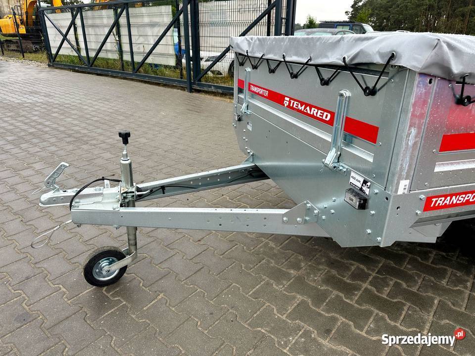 TEMARED TRANSPORTER 30152 przyczepa dwuosiowa z