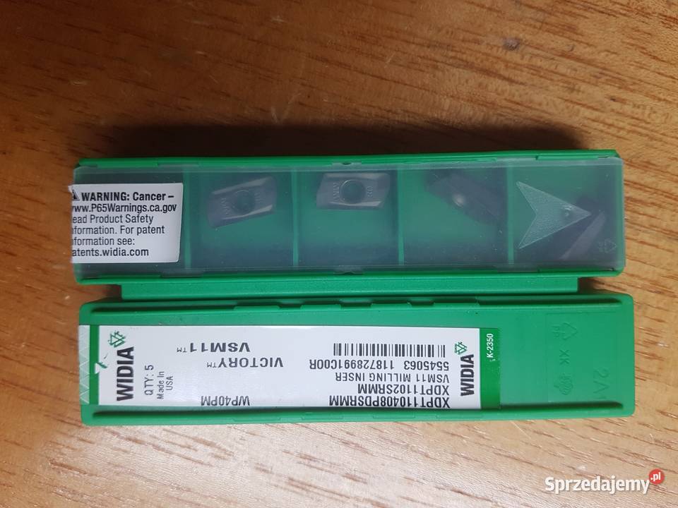 Płytka skrawająca WIDIA XDPT110408 WSM11 WP40PM Gliwice sprzedam