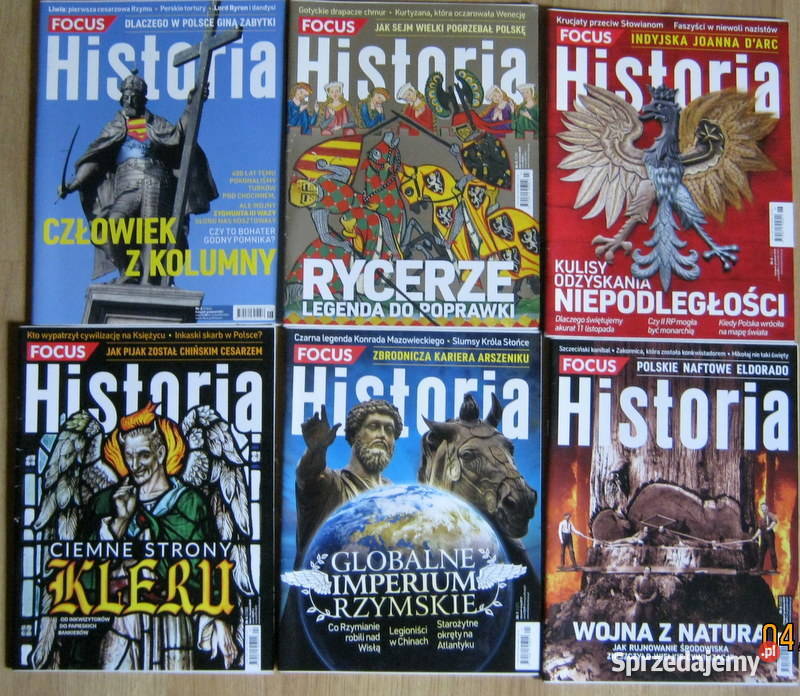 Fokus historia x 10 egzemplarzy małopolskie sprzedam