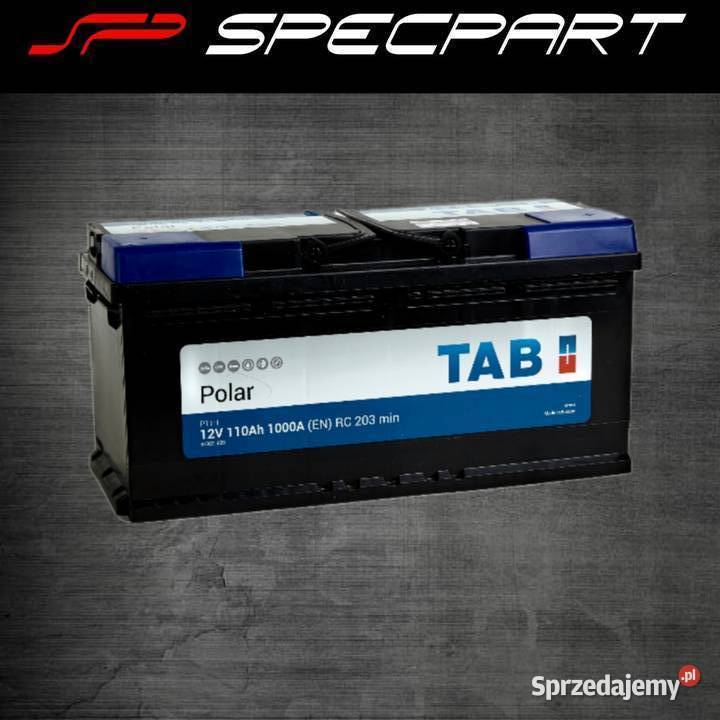 Akumulator TAB POLAR S 110Ah 1000A wysoki łódzkie Łódź