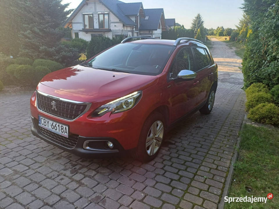 Peugeot 2008 Ładny zadbany bogata wersja gniazdo SD Łochowo