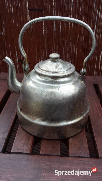 Stary czajnik aluminiowy retro PRL Warszawa sprzedam