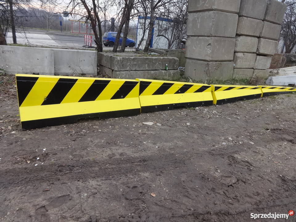 NOWE bariery dwustronne NIEMALOWANE Materiały budowlane Dąbrowa Górnicza