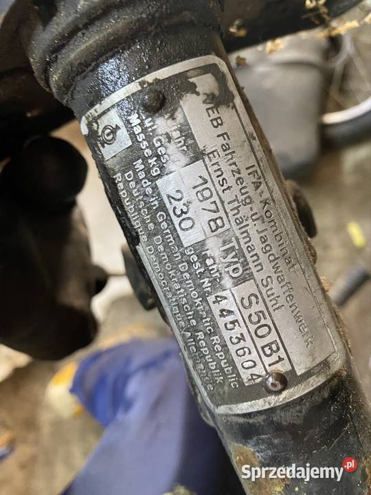 Części Simson s50 1978 motorower Torzym sprzedam