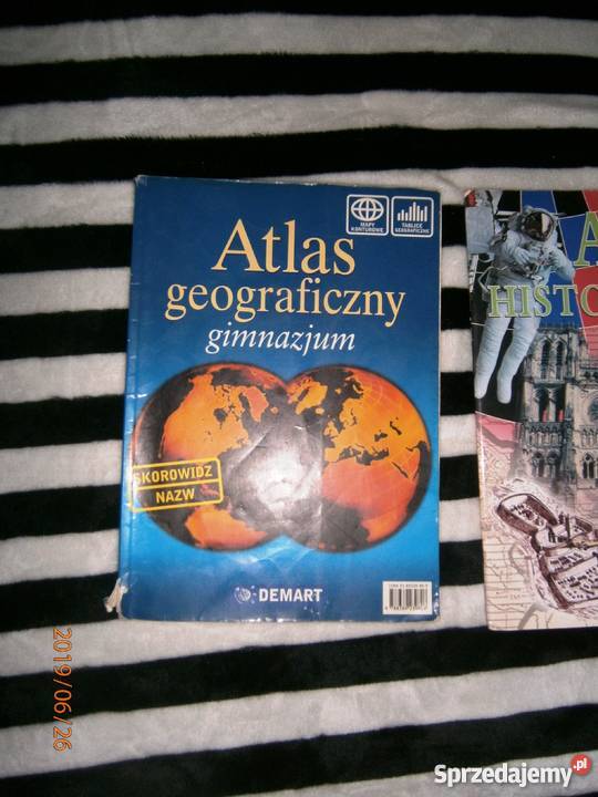 atlas historyczny i geograficzny Częstochowa