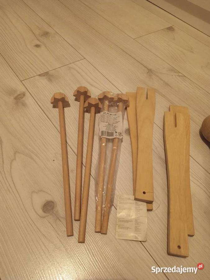 Drewniane przybory kuchenne 18 Akcesoria kuchenne Mysłowice sprzedam