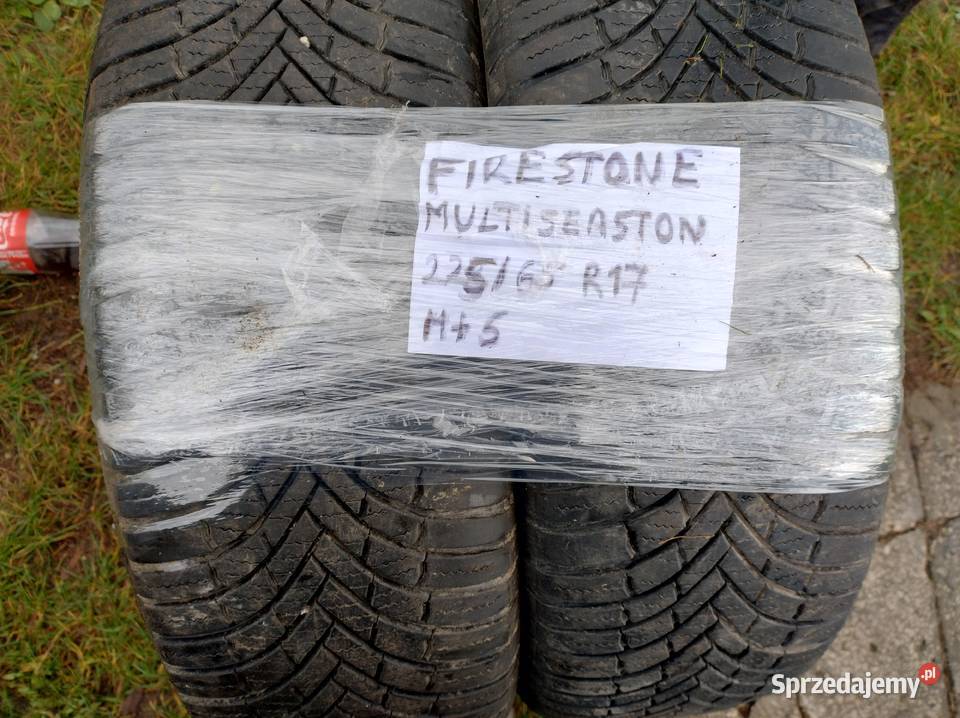 2 opony zimowe 22565 r17 FIRESTONE MULTISEASTONE Kielce sprzedam