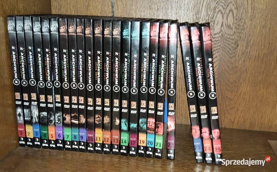 Archiwum X DVD książkowe deAgostini cz19 Filmy śląskie Katowice