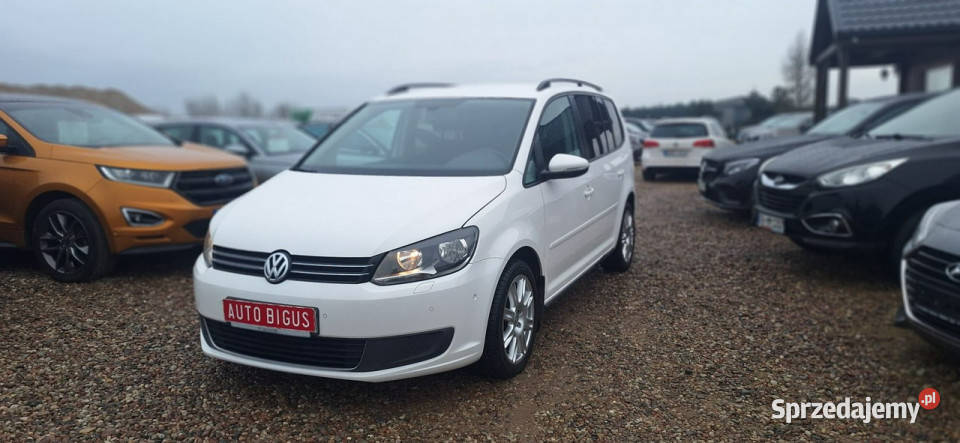 Volkswagen Touran Duża Navi Climatronic automat wspomaganie kierownicy Lębork sprzedam