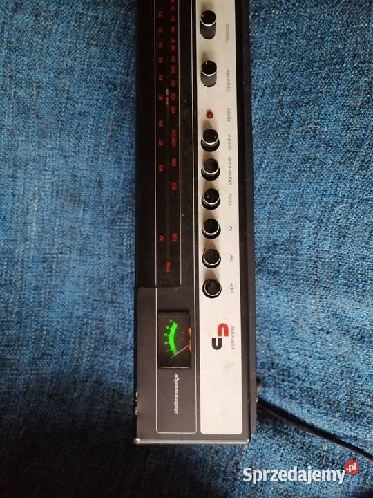 radio schneider amplituner Amplitunery Elektronika dolnośląskie Legnica