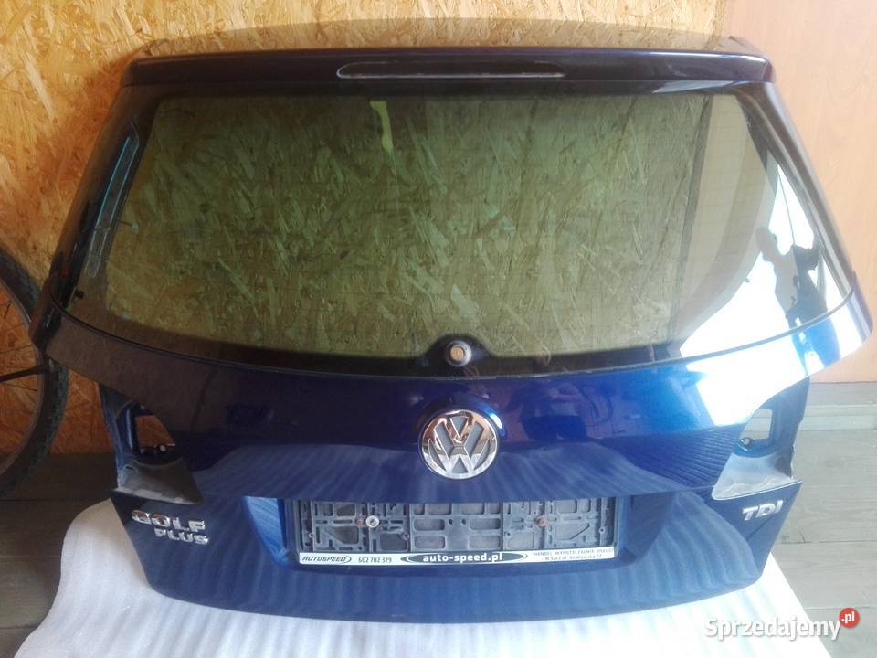 Klapa tylna bagażnika GOLF Plus 5 części blacharskie Limanowa