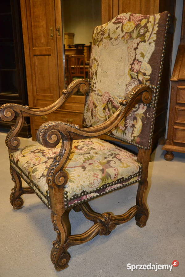 fotel holenderski gobelin Będzin