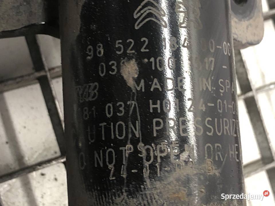 AMORTYZATOR PRAWY PRZÓD OPEL COMBO D 12 podkarpackie