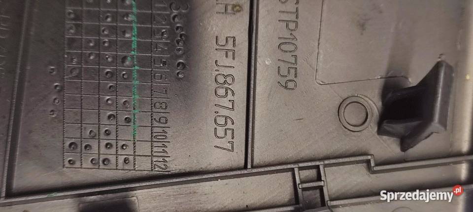 SEAT TARRACO ZAŚLEPKA BAGAŻNIKA LEWA 5FJ867657 sprzedam