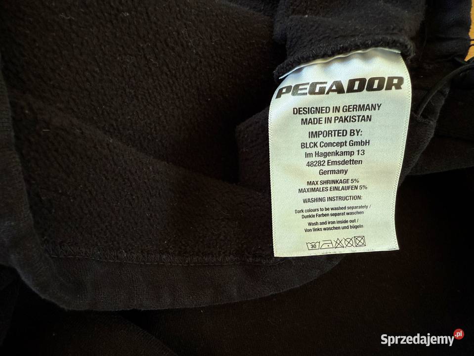 Bluza PEGADOR z kapturem o kroju oversize Gdańsk