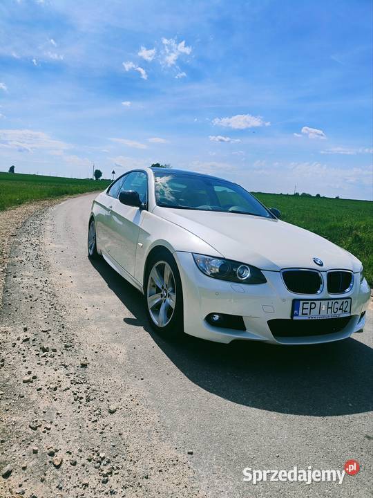 BMW E92 coupe 335I BIALA PERLA radio łódzkie Piotrków Trybunalski sprzedam