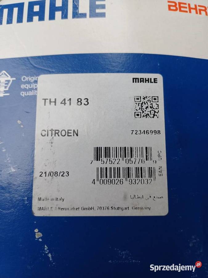 Termostat citroen c4 picasso grand Części samochodowe Wałbrzych