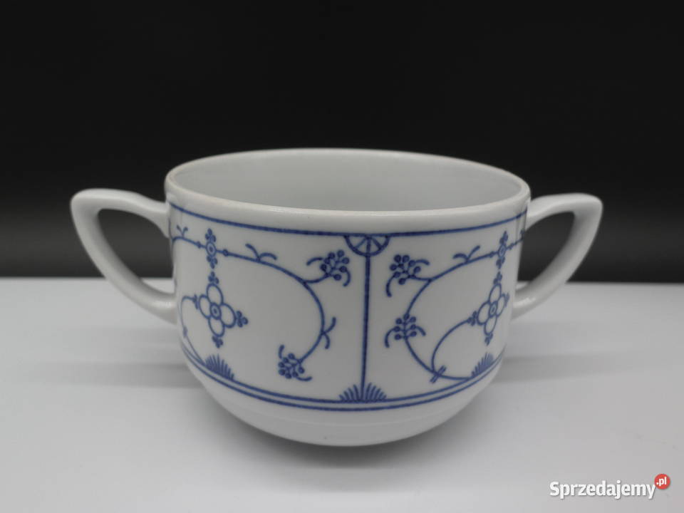 Porcelanowa bulionówka Wzór Słomkowy Jager wielkopolskie Raszków