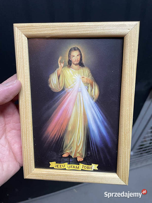 Święty obrazek Jezu Ufam Tobie Kielce