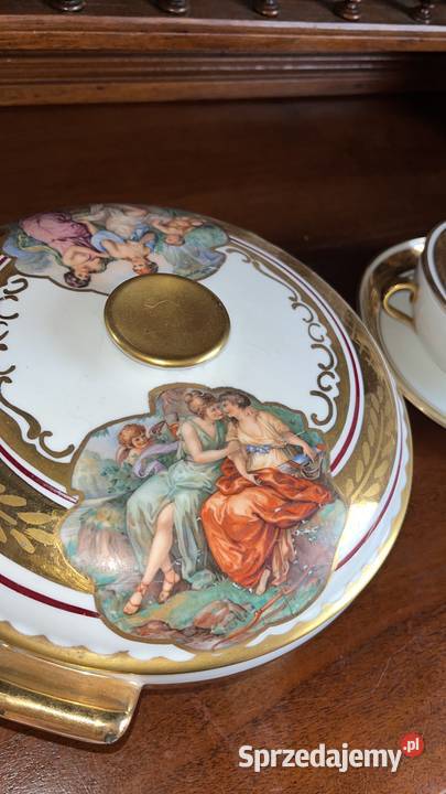 Waza Royal Copenhagen z lat 192334 r Dennmark Porcelana i szkło pomorskie Gdańsk