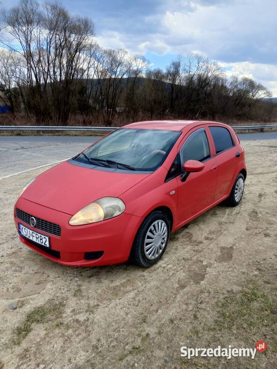 Fiat PuntoLPG 14 2008r elektryczne szyby małopolskie Zembrzyce