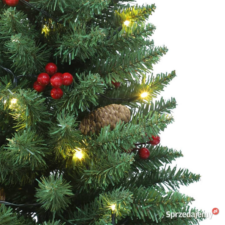 Sztuczne choinki 2 100 LED zielone 120 WM357770 Warszawa