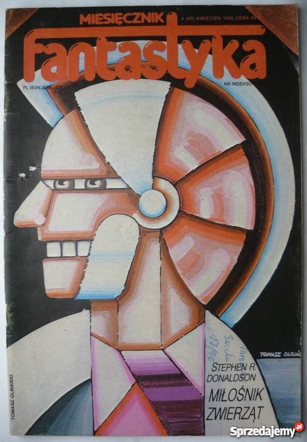FANTASTYKA 1986 04 43 MIESIĘCZNIK Rok wydania 1986
