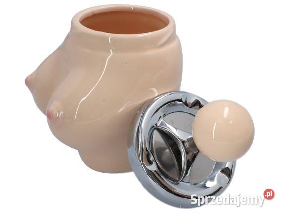 Popielniczka w Kształcie Piersi Biustu Zamykana Ostrowy nad Okszą