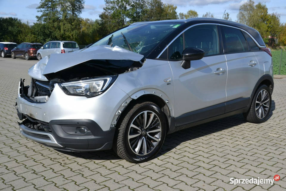 Opel Crossland X 12 t benzyna 110 6biegów srebrny małopolskie Kęty