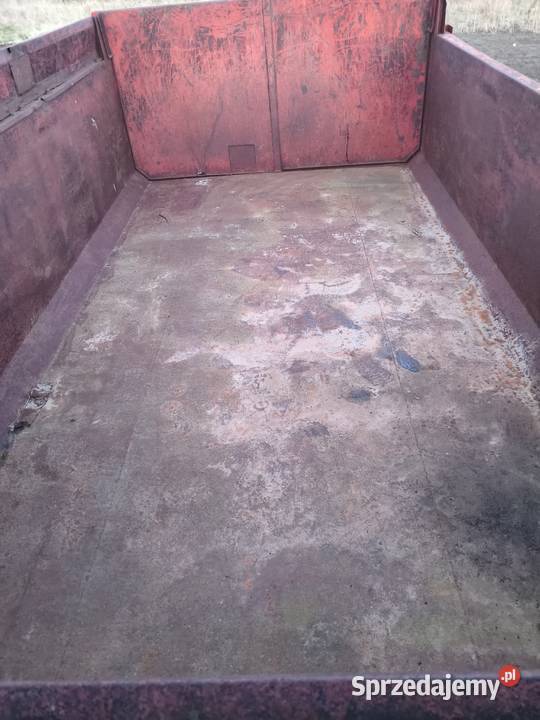 przyczepa wywrotka skorupa 8t nieuszkodzony Sadowne sprzedam
