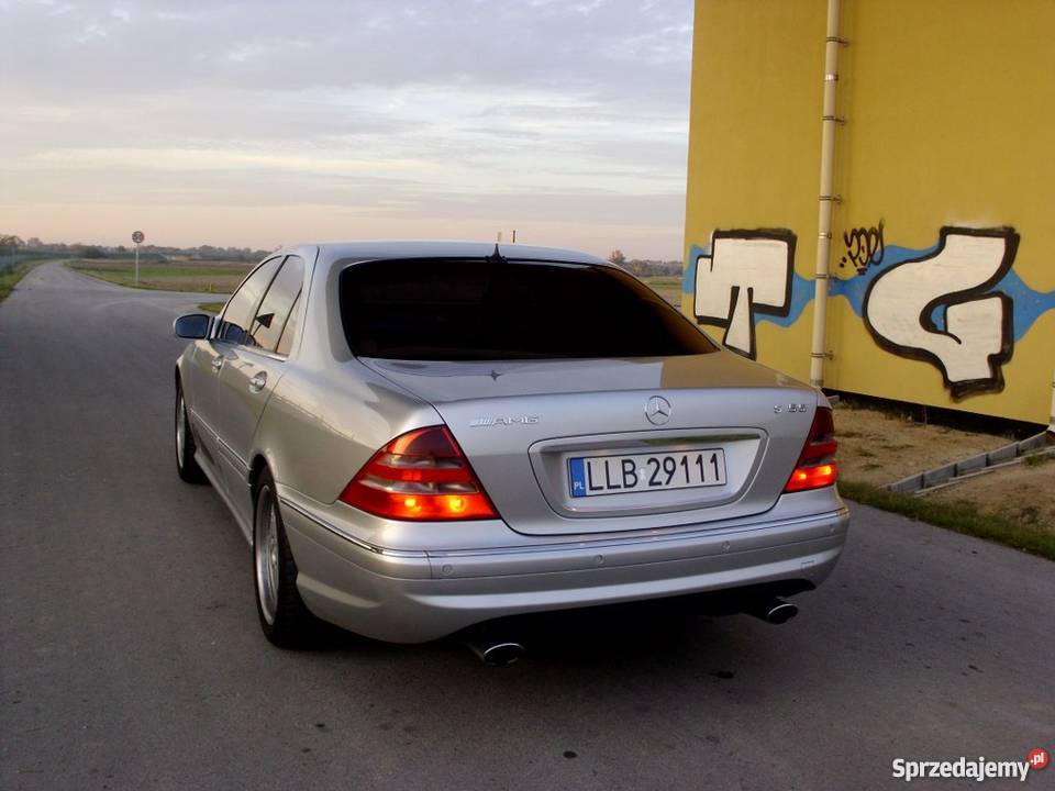 W220 oryginalny S55 AMG ZAMIANA