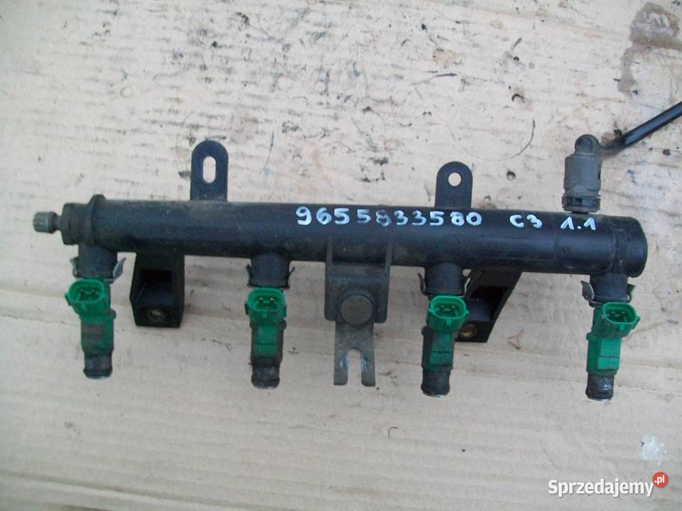 Citroen C3 11 Listwa wtryskowa wtryski Oryginal Mińsk Mazowiecki