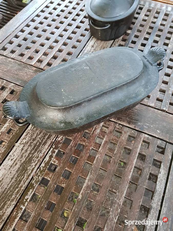 Dużaciężka żeliwnaprzedwojemna sygnowana zachodniopomorskie Barlinek