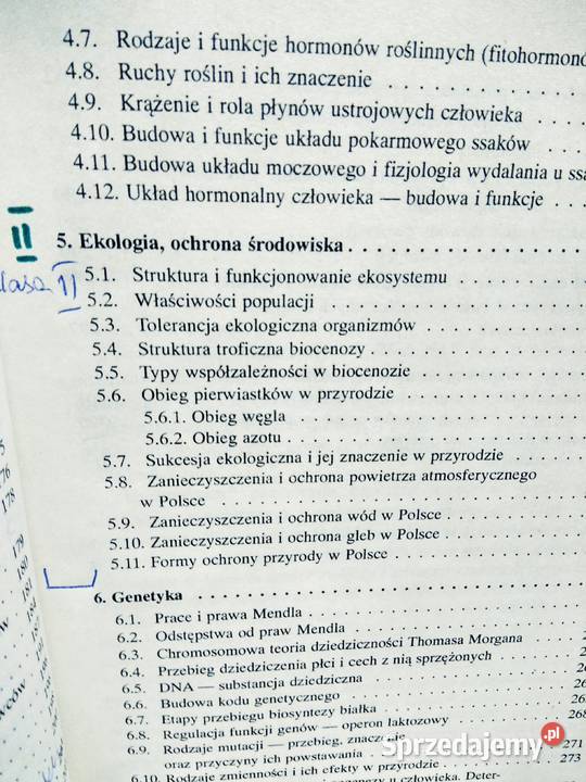 Biologia Pyłka Gutowska Oświata unikatowe Antykwariat Warszawa