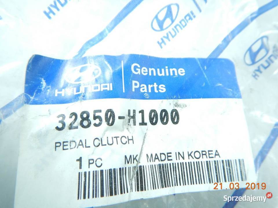 PEDAŁ SPRZĘGŁA HYUNDAI TERRACAN 0106 sprzedam