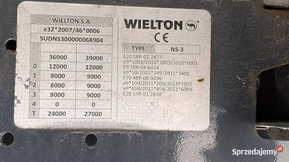 izoterma Wielton nf3f Komorniki sprzedam