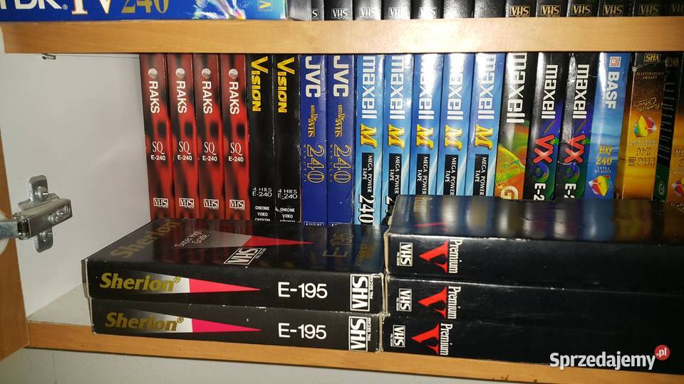 Kasety VHS mazowieckie Warszawa