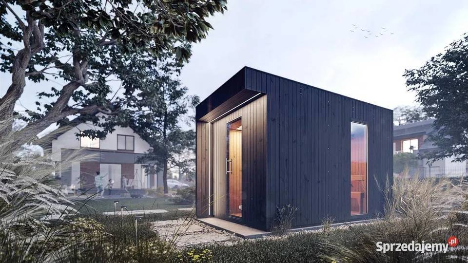 Nowoczesna Sauna Ogrodowa Zewnętrzna z Montażem Chojnice sprzedam