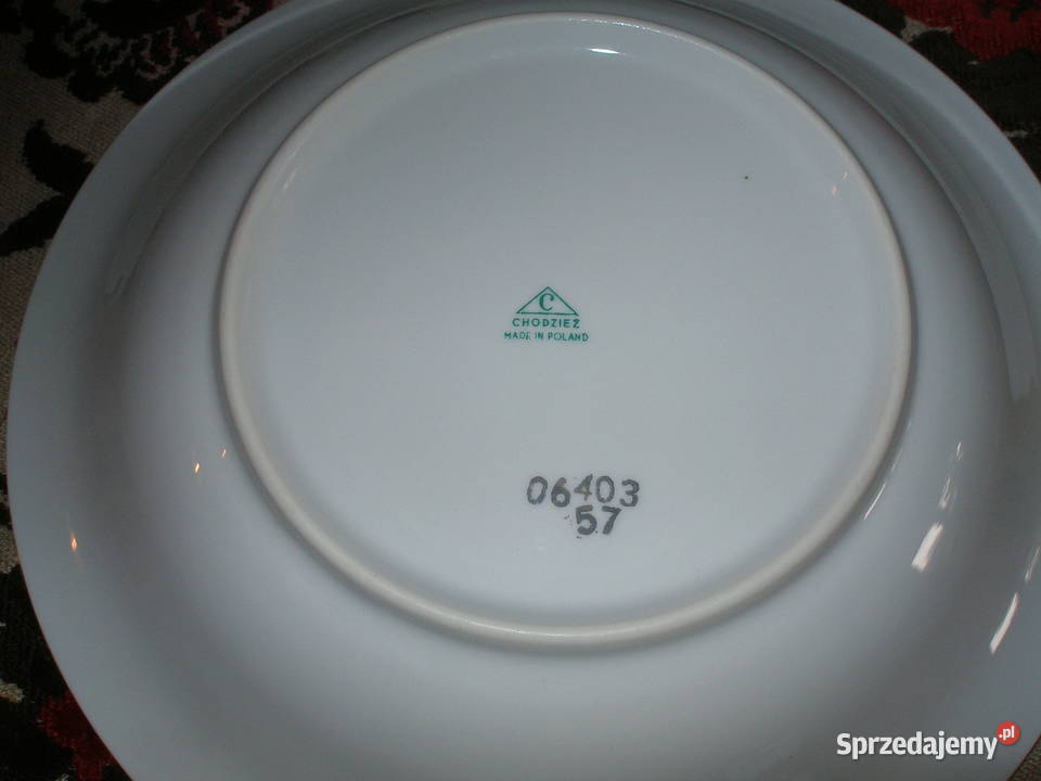 Talerze głębokie porcelana Chodzież Warszawa
