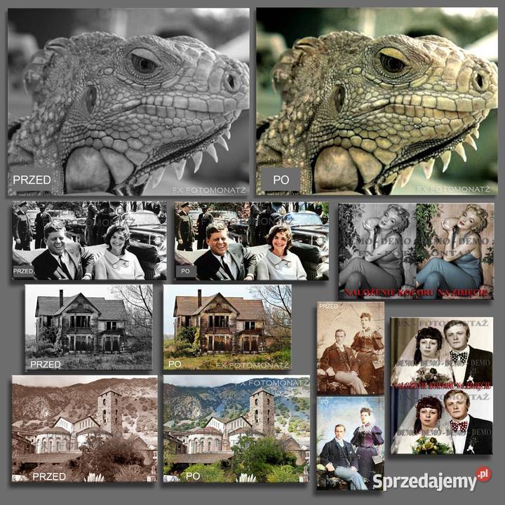 Obróbka zdjęć Retusz zdjęć Fotomontaż zdjęć Łódź