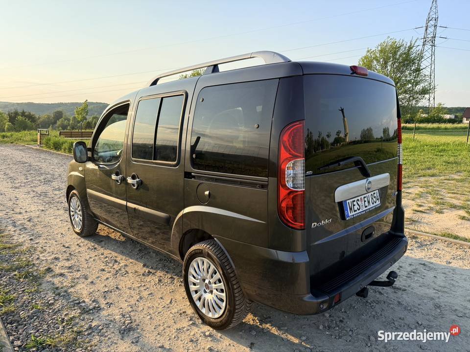 Fiat Doblo Malibu 14 Benzyna 80 Klimatyzacja Hak komputer pokładowy Jasło sprzedam