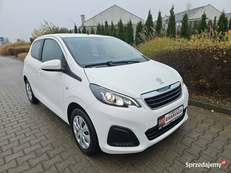 Peugeot 108 10vti Zadbany 5 Drzwi SerwisRata560 światła do jazdy dziennej Śrem