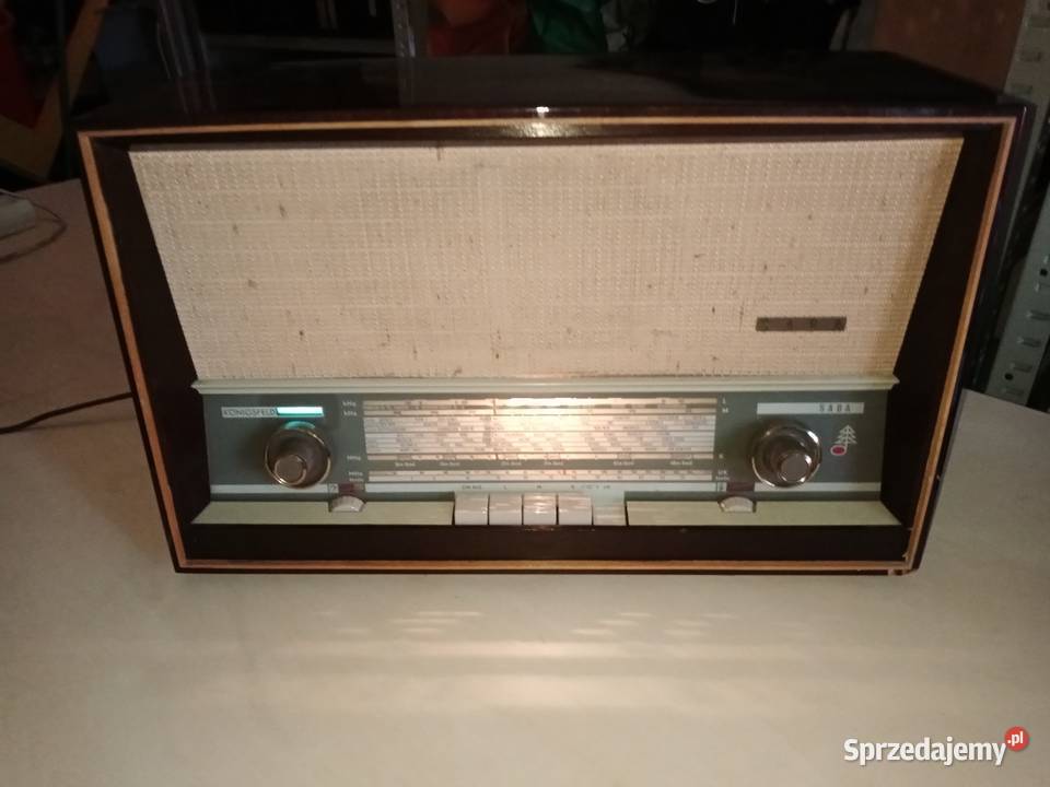 Radio lampowe Saba Konigsfeld 14 unikat stan Piotrków Trybunalski sprzedam