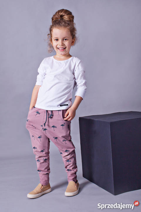 SPODNIE DZIECIĘCE FLAMINGI