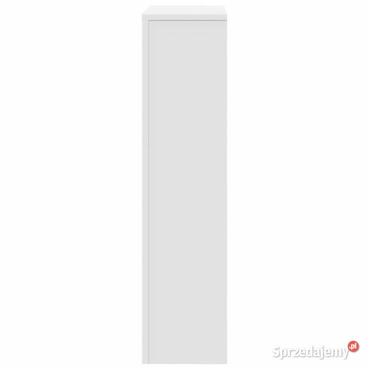 Osłona na grzejnik biała 104x20x82 materiał Warszawa