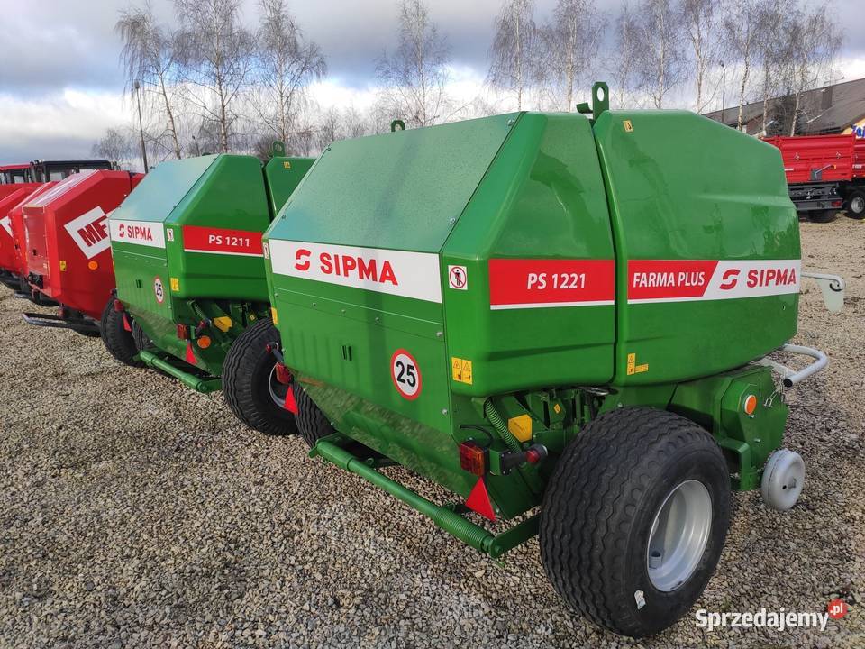 Prasa rolująca Sipma 1221 1211 FARMA PLUS 1210 Kozenin