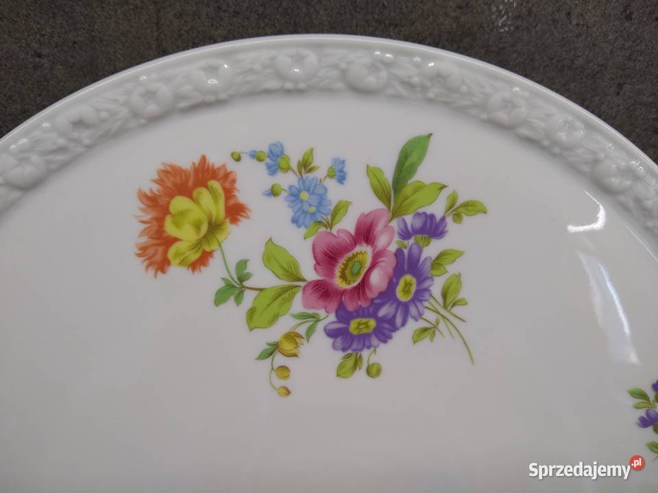 Tortownica Rosenthal Maria Sommerstrauss Bukiet Kalisz