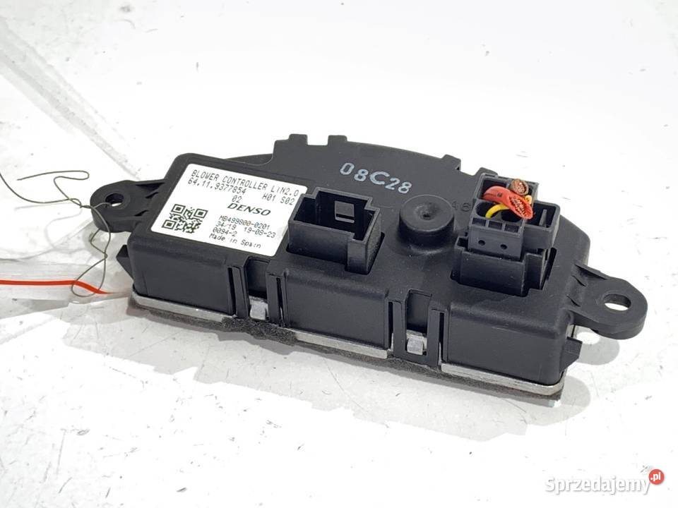 OPORNIK DMUCHAWY POWIETRZA BMW F39 9377854 Rezystory dmuchaw Motoryzacja